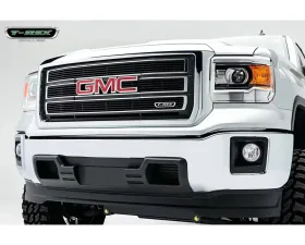 2014-2015 Sierra 1500 Billet Grille, Black, 4 Pc, Overlay - PN #21208B