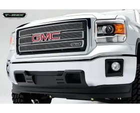 2014-2015 Sierra 1500 Billet Grille, Polished, 4 Pc, Overlay - PN #21208