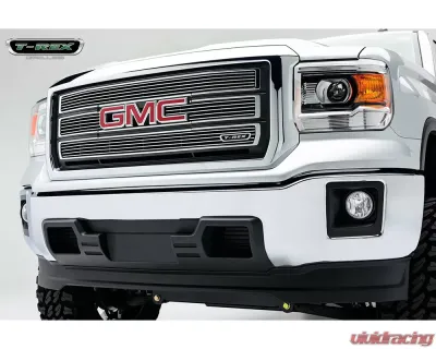 2014-2015 Sierra 1500 Billet Grille, Polished, 4 Pc, Overlay - PN #21208 - 21208