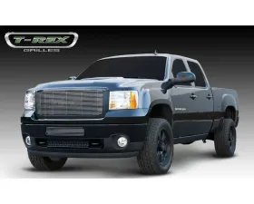 T-Rex Grilles 2011-2014 Sierra HD Billet Grille, Polished, 1 Pc, Overlay/Insert - PN #21209