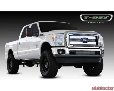 2011-2016 Super Duty Billet Grille, Polished, 4 Pc, Overlay - PN #21546 - 21546