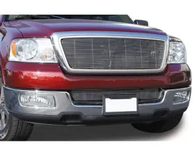 2004-2008 F-150 Billet Grille, Polished, 1 Pc, Overlay - PN #21551