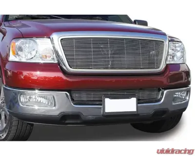 2004-2008 F-150 Billet Grille, Polished, 1 Pc, Overlay - PN #21551 - 21551