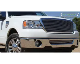 2004-2008 F-150, 05-08 Mark LT Billet Grille, Polished, 1 Pc, Insert - PN #21556