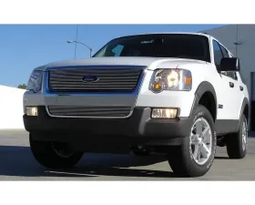 2006-2010 Explorer XLT, Limited Billet Grille, Polished, 1 Pc, Overlay - PN #21659