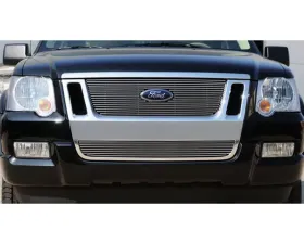 2006-2010 Explorer Sport Trac, Eddie Bauer Billet Grille, Polished, 1 Pc, Overlay - PN #21662