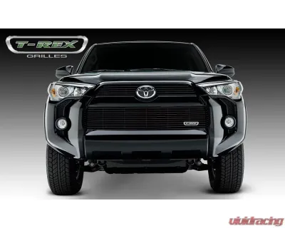 2014-2019 Toyota 4Runner Billet Grille, Black, 3 Pc, Overlay - PN #21949B - 21949B