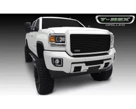 2015-2019 Sierra HD Billet Bumper Grille, Black, 1 Pc, Insert - PN #25211B