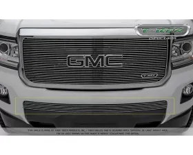 2015-2019 GMC Canyon Billet Bumper Grille, Polished, 1 Pc, Insert - PN #25371