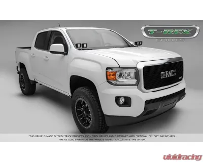 2015-2019 GMC Canyon Billet Bumper Grille, Black, 1 Pc, Insert - PN #25371B - 25371B