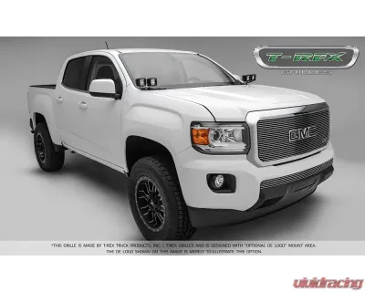 2015-2019 GMC Canyon Billet Bumper Grille, Polished, 1 Pc, Insert - PN #25371 - 25371