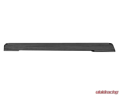 2013-2018 Ram 1500 Billet Bumper Grille, Polished, 1 Pc, Overlay - PN #25458 - 25458