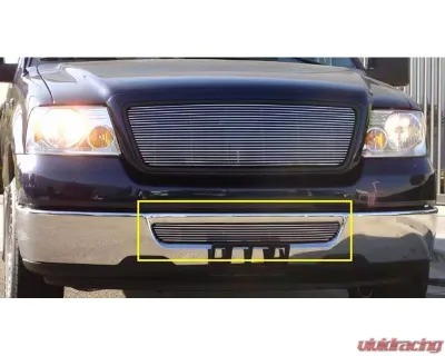 2006-2008 F-150, Mark LT Billet Bumper Grille, Polished, 1 Pc, Bolt-On - PN #25555 - 25555