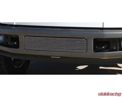 2008-2010 Super Duty Billet Bumper Grille, Polished, 1 Pc, Bolt-On - PN #25564 - 25564