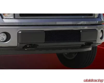 2009-2014 F-150 Billet Bumper Grille, Black, 1 Pc, Bolt-On - PN #25569B - 25569B