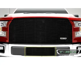 2015-2017 F-150 Billet Bumper Grille, Black, 1 Pc, Insert - PN #25573B