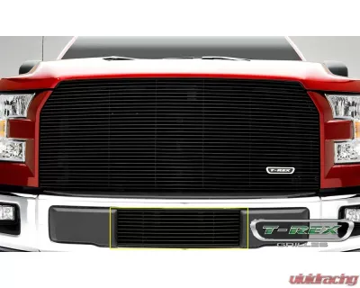 2015-2017 F-150 Billet Bumper Grille, Black, 1 Pc, Insert - PN #25573B - 25573B