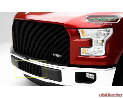 2015-2017 F-150 Billet Bumper Grille, Black, 1 Pc, Insert - PN #25573B - 25573B