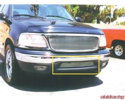 1999-2003 F-150 Billet Bumper Grille, Polished, 1 Pc, Bolt-On - PN #25581 - 25581