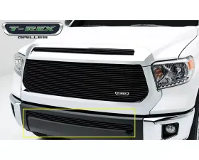 2014-2019 Tundra Billet Bumper Grille, Black, 1 Pc, Overlay - PN #25964B