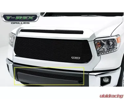 2014-2019 Tundra Billet Bumper Grille, Black, 1 Pc, Overlay - PN #25964B - 25964B