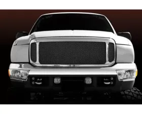 2000-2004 Excursion, Harley, 99-04 Super Duty Assembly Grille, Polished, 1 Pc, Replacement - PN #50571