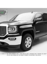 2016-2018 Sierra 1500 Laser Billet Grille, Polished, 1 Pc, Insert, with Logo Cutout - PN #6202130                                     - 6202130 - Image 2