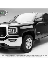 2016-2018 Sierra 1500 Laser Billet Grille, Black, 1 Pc, Insert, with Logo Cutout - PN #6202131                                     - 6202131 - Image 2