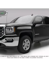 2016-2018 Sierra 1500 SLE Laser Billet Grille, Black, 3 Pc, Overlay - PN #6212131                                     - 6212131 - Image 2