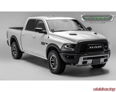 2015-2018 Ram 1500 Rebel Laser Billet Grille, Black, 2 Pc, Overlay - PN #6214641 - 6214641