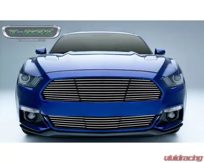 T-Rex Replacement Billet Grille - Polished Ford Mustang GT 2015-2022 - 6215300