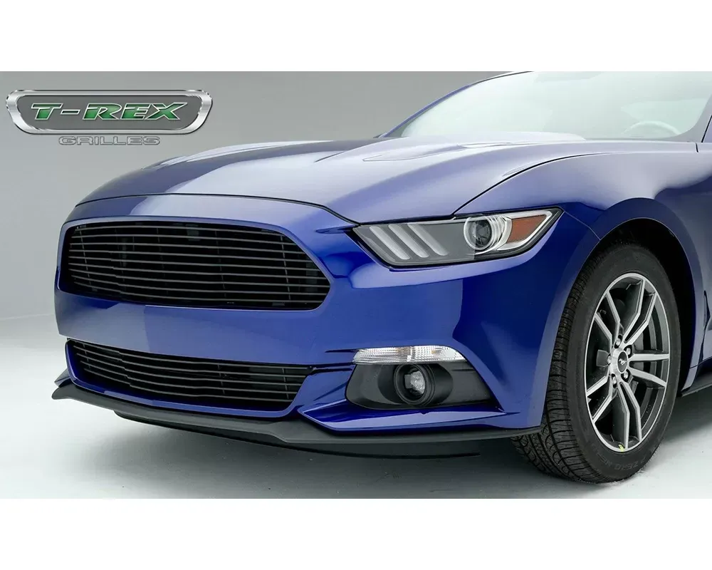 2015-2017 Mustang GT Laser Billet Grille, Black, 1 Pc, Replacement - PN #6215301 - 6215301