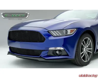 2015-2017 Mustang GT Laser Billet Grille, Black, 1 Pc, Replacement - PN #6215301 - 6215301