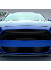 2015-2017 Mustang GT Laser Billet Grille, Black, 1 Pc, Replacement - PN #6215301                                     - 6215301 - Image 2