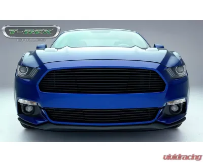 2015-2017 Mustang GT Laser Billet Grille, Black, 1 Pc, Replacement - PN #6215301 - 6215301
