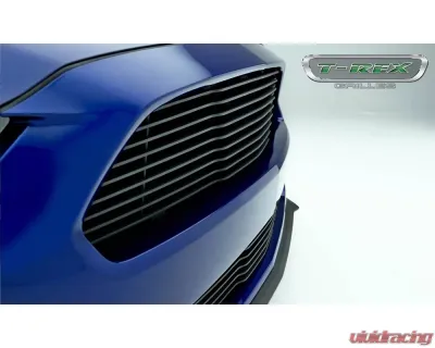 2015-2017 Mustang GT Laser Billet Grille, Black, 1 Pc, Replacement - PN #6215301 - 6215301