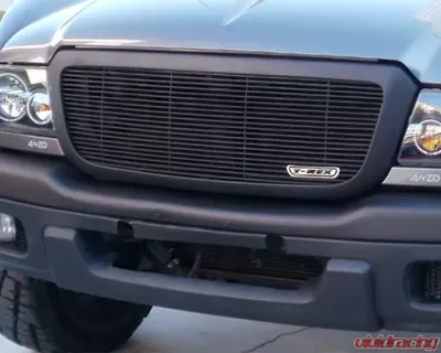 T-Rex Grilles Billet Horizontal Aluminum Black Grille Ford Ranger XLT | FX4 13-14 - 20661B