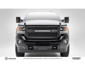 2015-2019 Sierra HD ZROADZ Grille, Black, 1 Pc, Insert, Incl. (1) 20