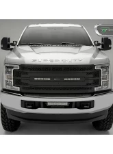 2017-2019 Super Duty ZROADZ Grille, Black, 1 Pc, Replacement, Incl. (2) 10" LEDs, Fits Vehicles with Camera - PN #Z315371                                     - Z315371 - Image 2