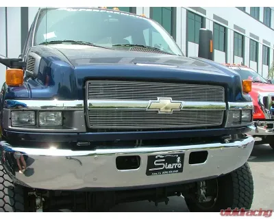 2004-2009 Chev Kodiak C-4500, C-5500 Billet Grille, Polished, 1 Pc, Insert - PN #20083 - 20083