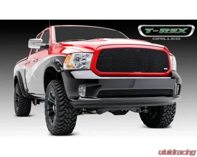2013-2018 Ram 1500 Billet Grille, Black, 1 Pc, Insert - PN #20458B - 20458B