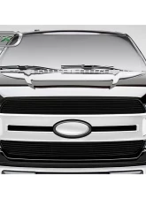 2018-2022 F-150 XLT, Lariat Billet Grille, Black, 2 Pc, Insert - PN #20571B                                     - 20571B - Image 2