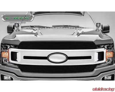 2018-2022 F-150 XLT, Lariat Billet Grille, Black, 2 Pc, Insert - PN #20571B - 20571B