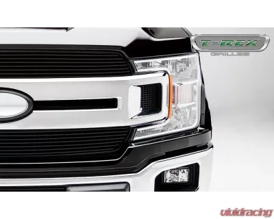 2018-2022 F-150 XLT, Lariat Billet Grille, Black, 2 Pc, Insert - PN #20571B - 20571B