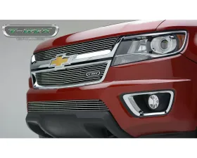2015-2020 Chev Colorado Billet Grille, Polished, 2 Pc, Overlay - PN #21267