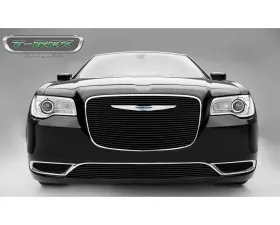 2015-2018 Chrysler 300 Billet Grille, Black, 1 Pc, Overlay - PN #21436B