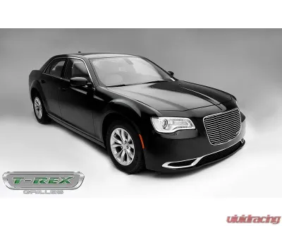 2015-2018 Chrysler 300 Billet Grille, Polished, 1 Pc, Overlay - PN #21436 - 21436
