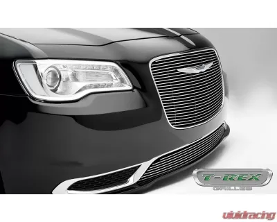 2015-2018 Chrysler 300 Billet Grille, Polished, 1 Pc, Overlay - PN #21436 - 21436