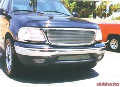 F-150/Expdition Grille Overlay 97-02 Ford F-150/Expdition Aluminum Polished Billet Series T-REX Grilles - 21583