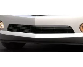2010-2013 Camaro Billet Bumper Grille, Black, 1 Pc, Overlay, V6 - PN #25027B